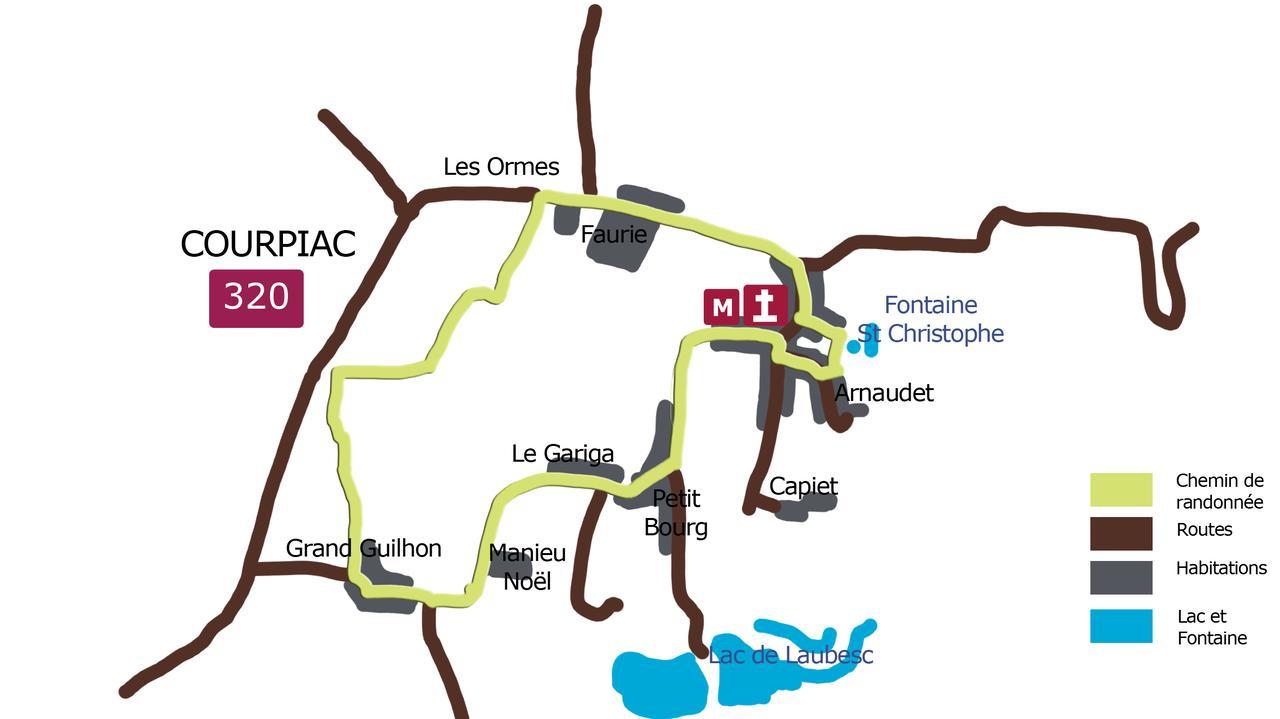 Domaine Capiet Bed and Breakfast Courpiac Zewnętrze zdjęcie